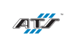 Logo featuring the letters "ATT" with a blue arrow design above and below.
