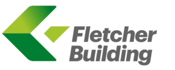 Fletcher Building logo with green geometric design and black text on a white background.