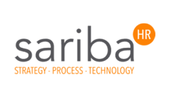 Orange and gray "HR" logo with stylized design elements.