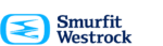 Logo featuring a stylized blue and white "S" next to the text "Smurfit Westrock.
